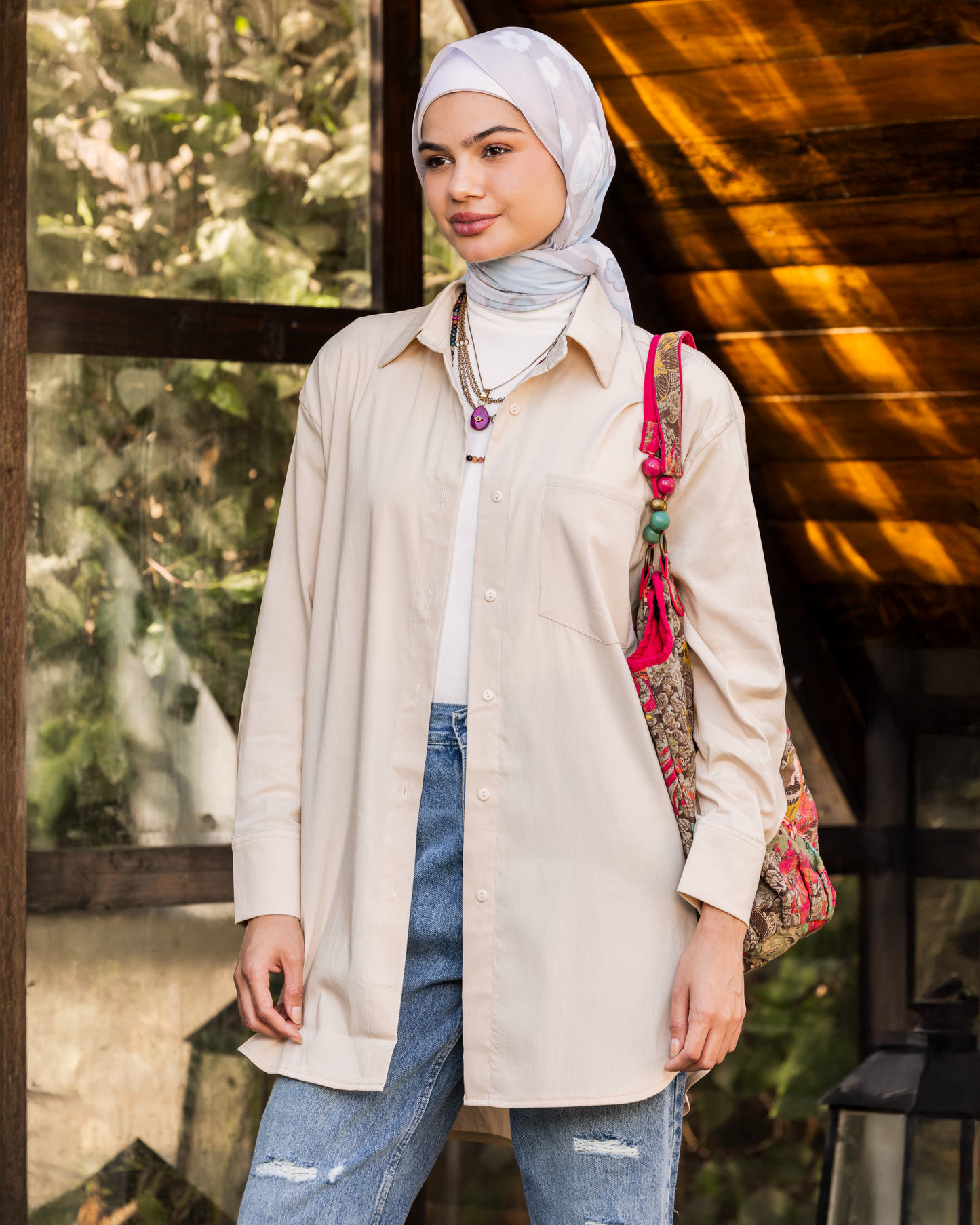 Long Plain Shirt 1612