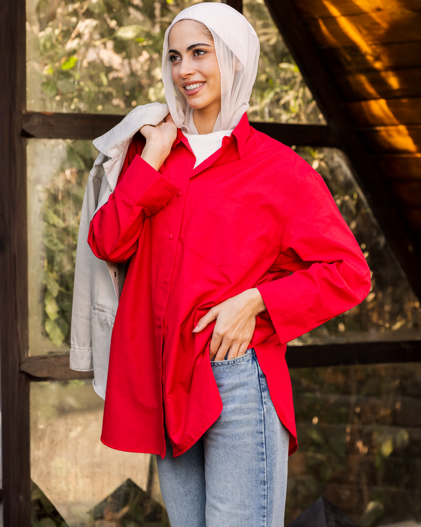 Long Plain Shirt 1612