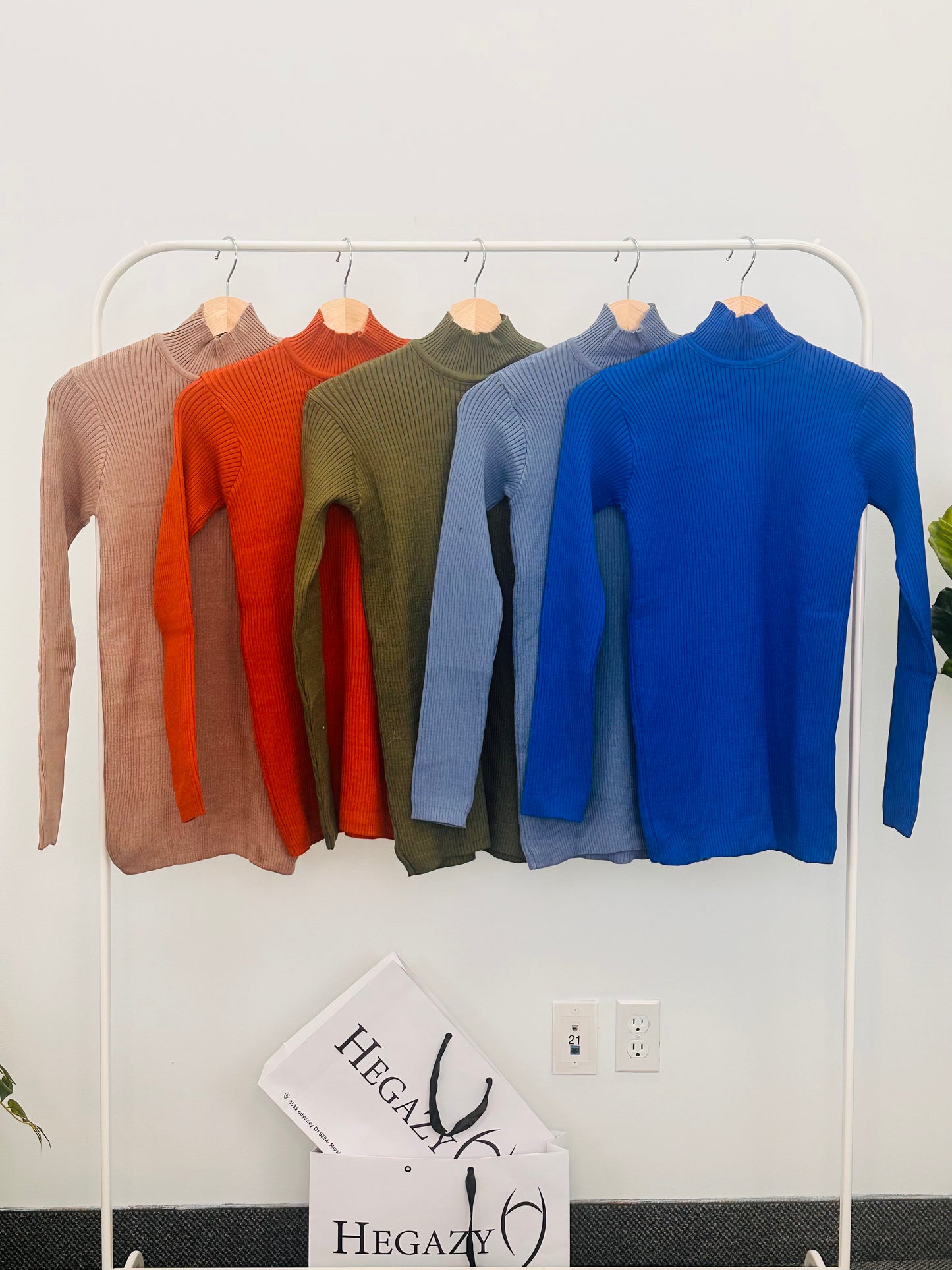Pullover 1300 striped half collar
