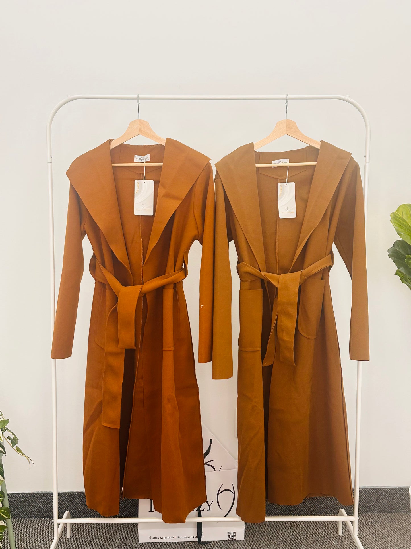 Long open jacket 3004 gogh ufinished