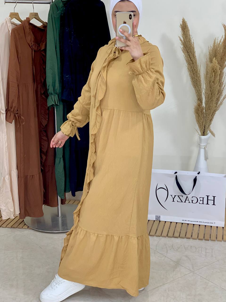 Plain Linen Dress 101