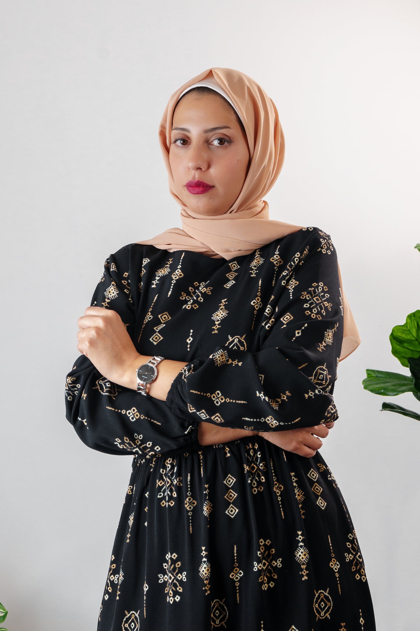 Women's Printed Maxi Dress