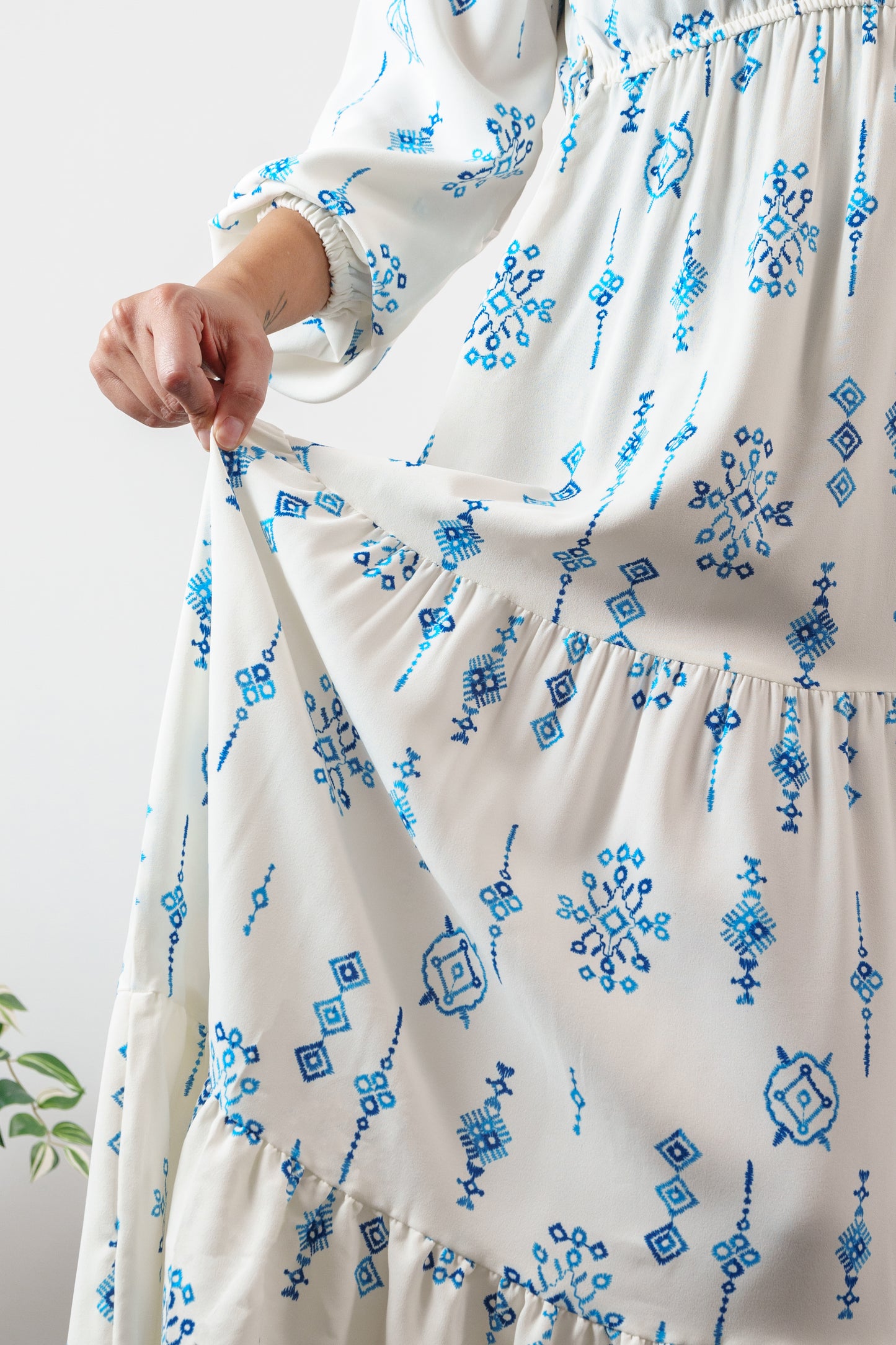 Women's Printed Maxi Dress