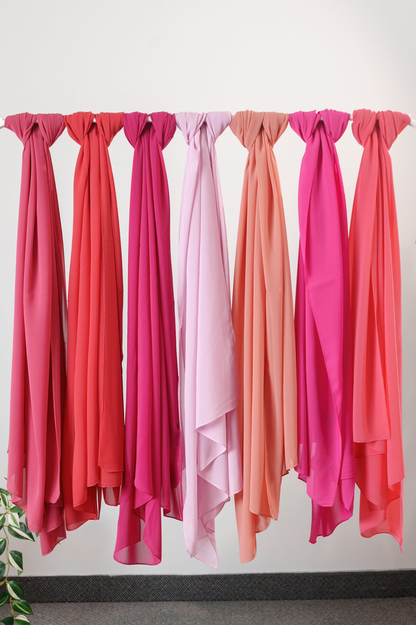 rectangle chiffon scarf