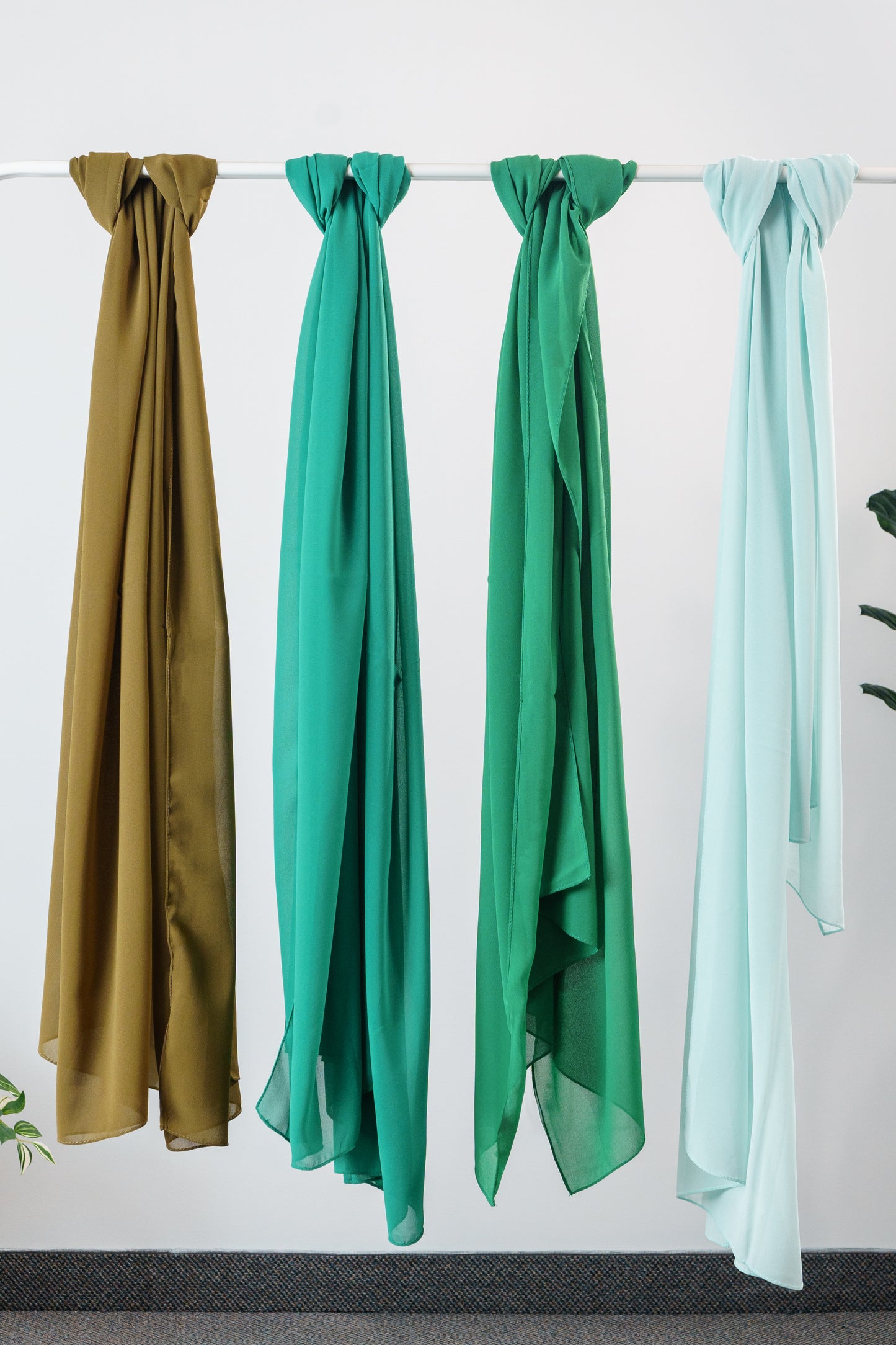 rectangle chiffon scarf