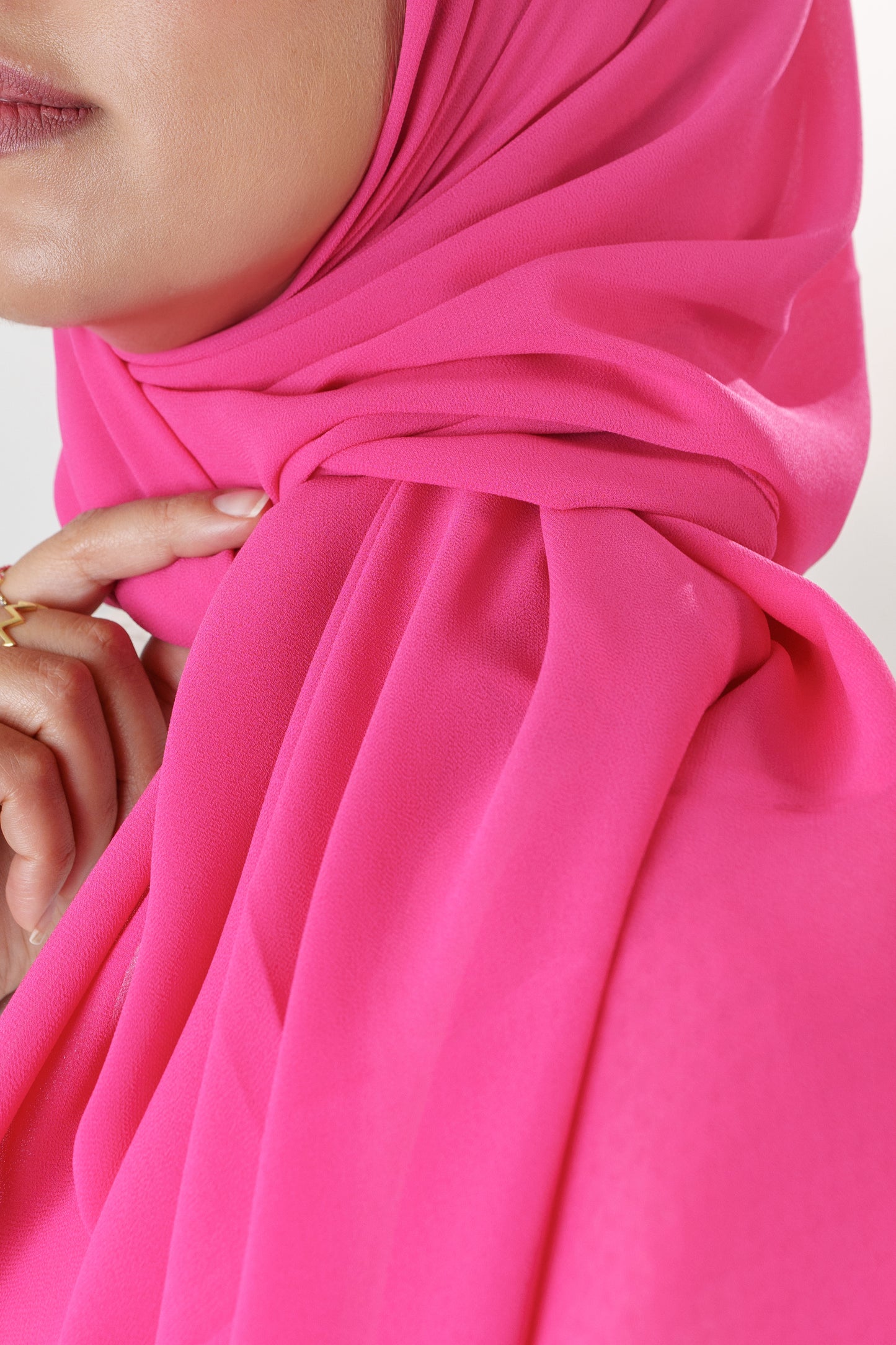 rectangle chiffon scarf