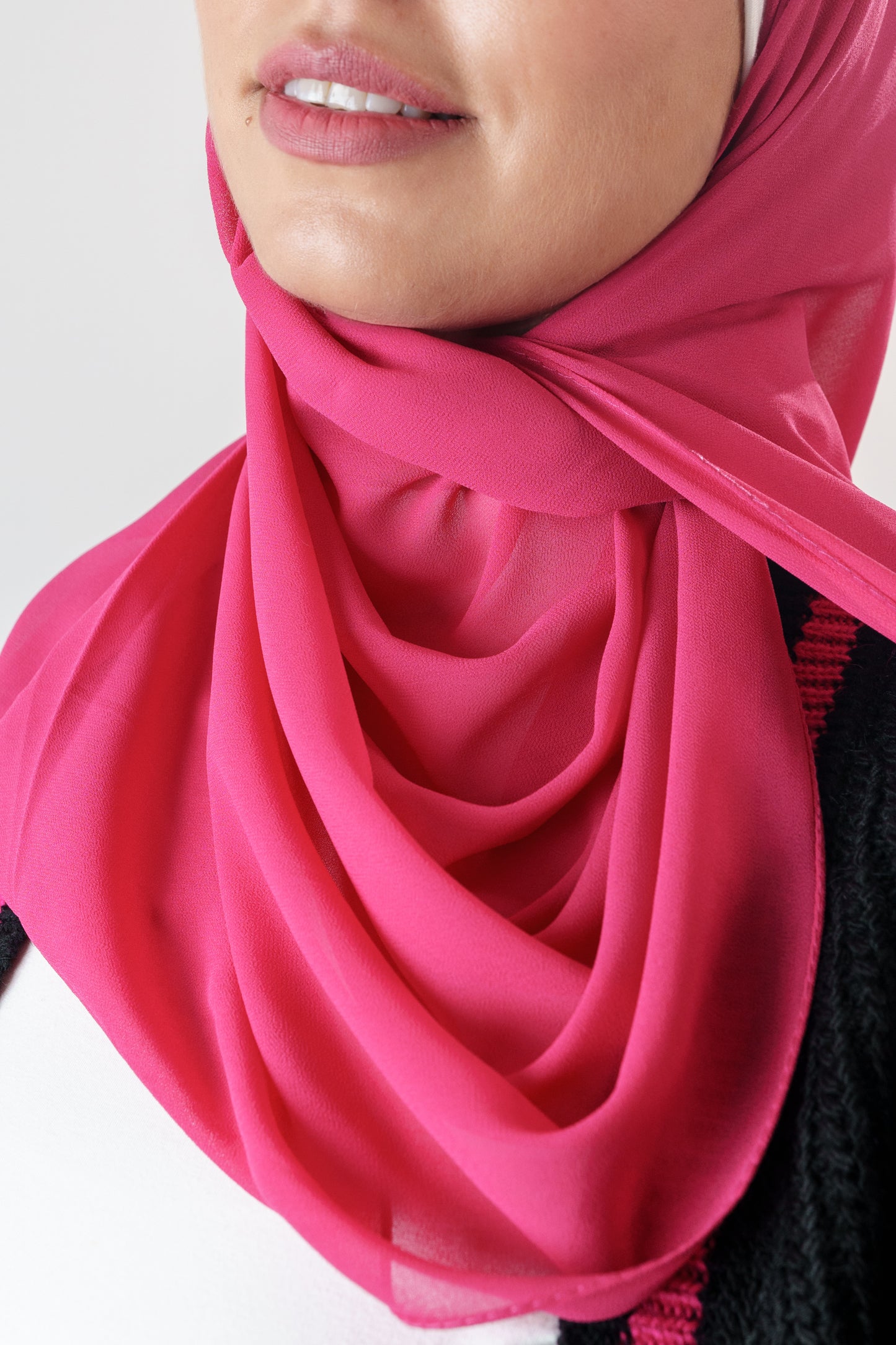 rectangle chiffon scarf