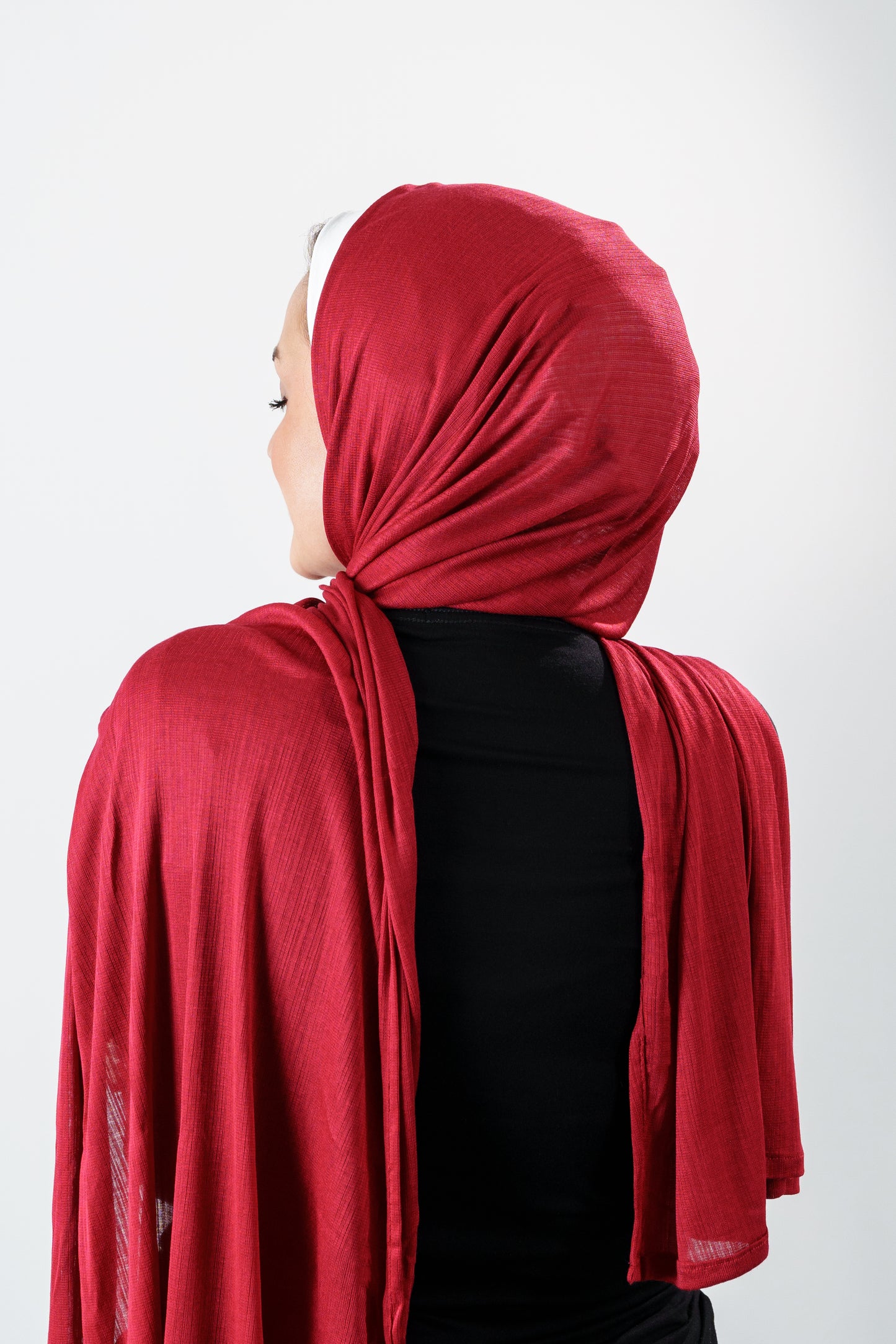 Foulard côtelé polyvalent pour femme