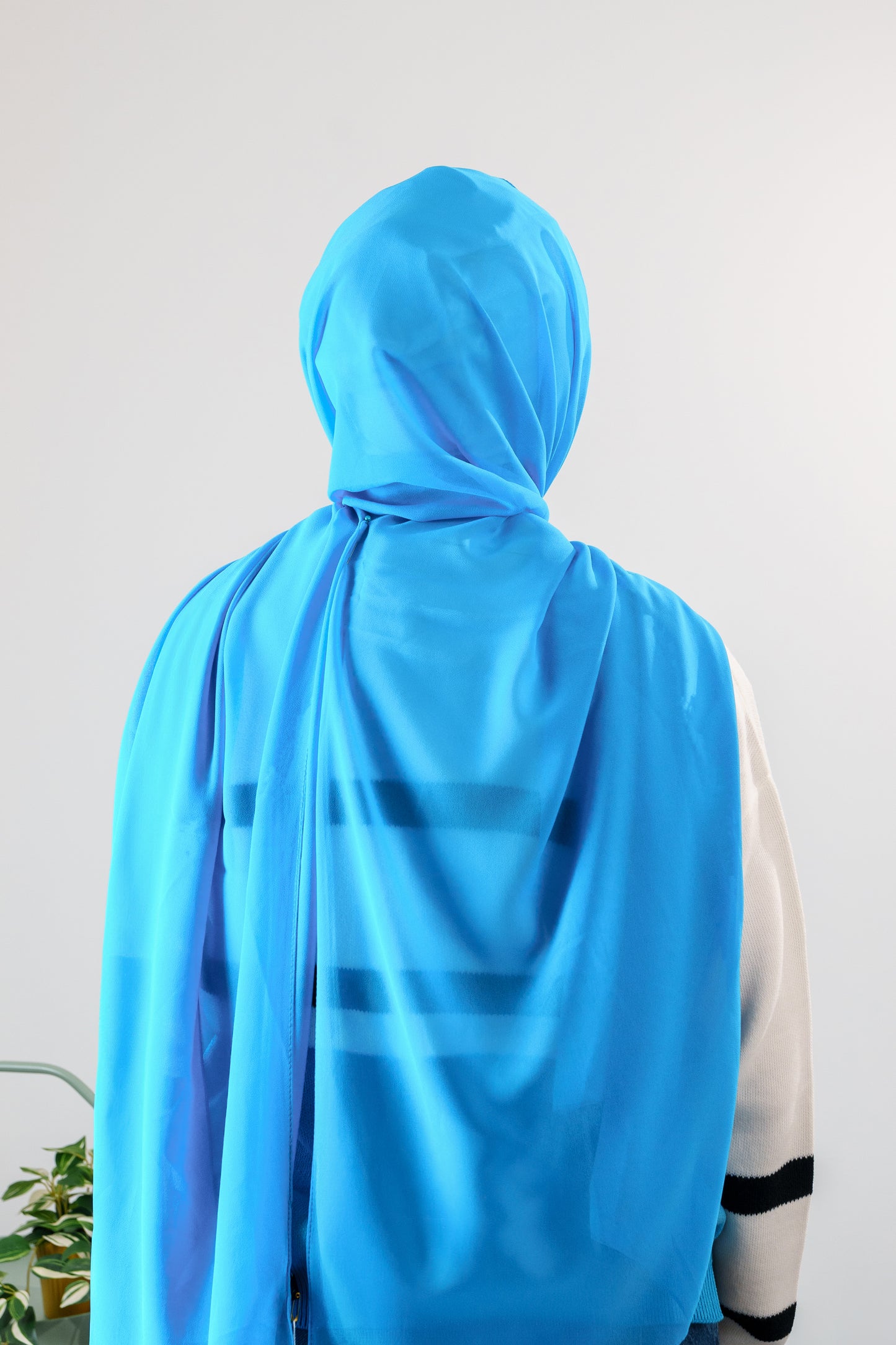 rectangle chiffon scarf