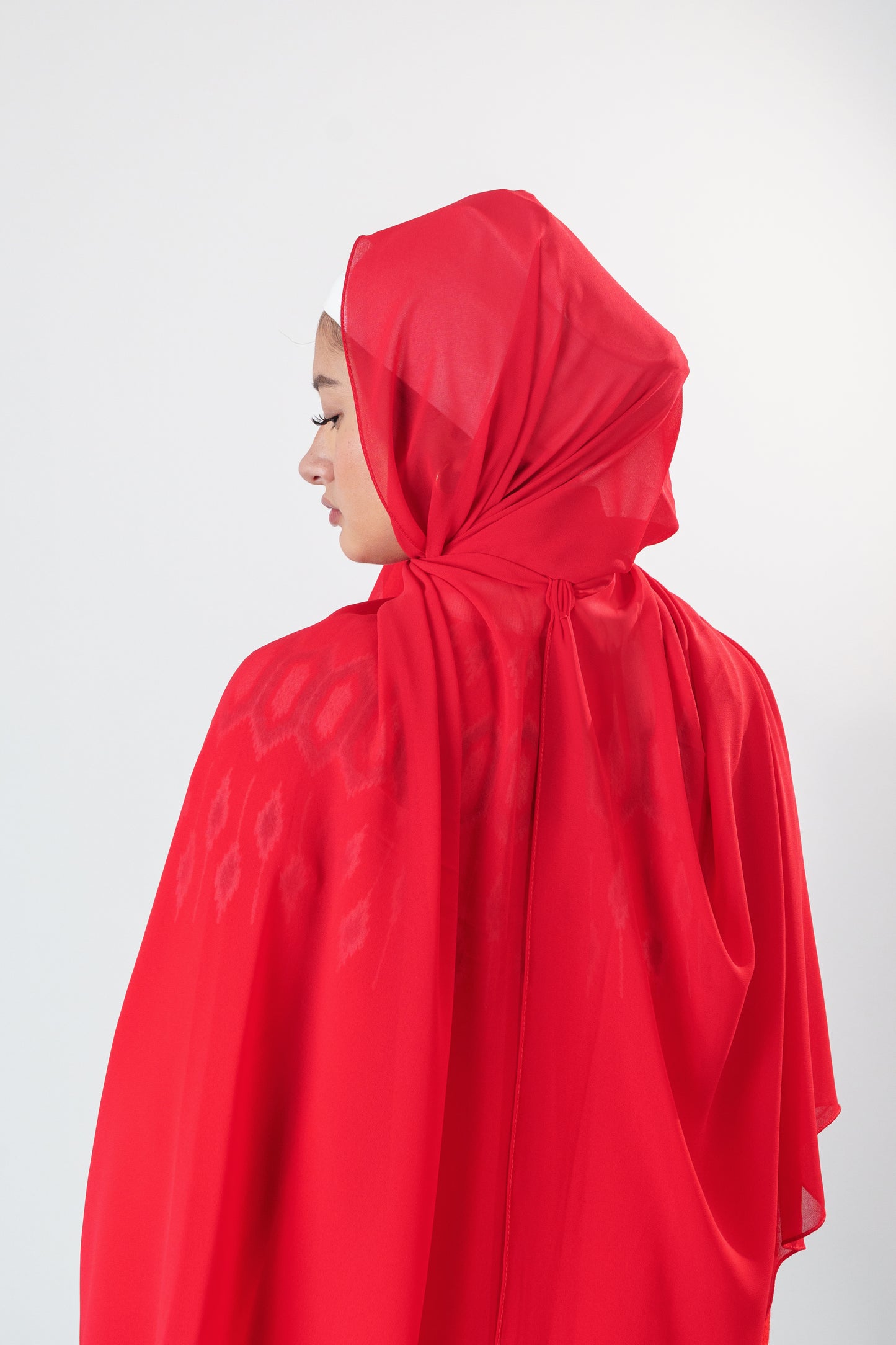 rectangle chiffon scarf