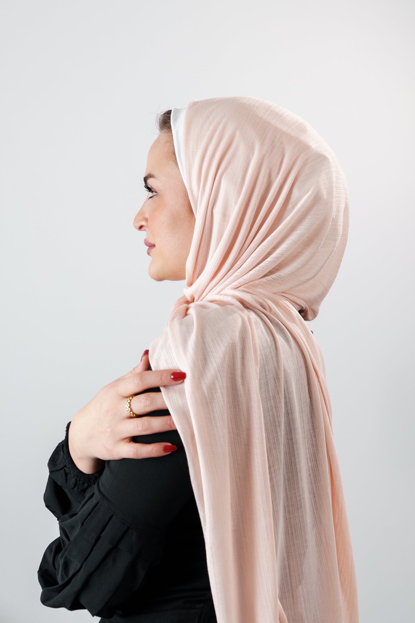 Foulard côtelé polyvalent pour femme