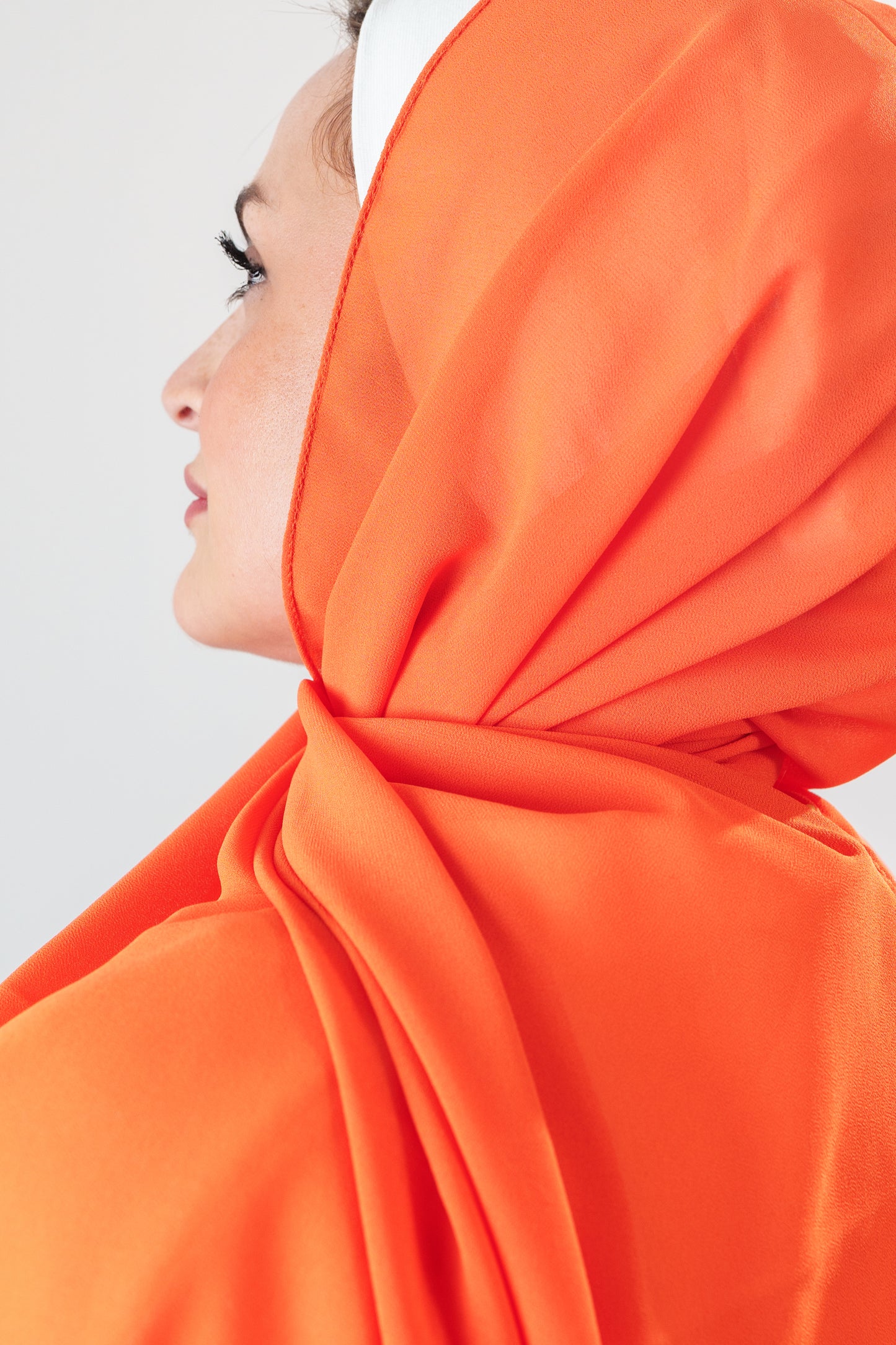 rectangle chiffon scarf