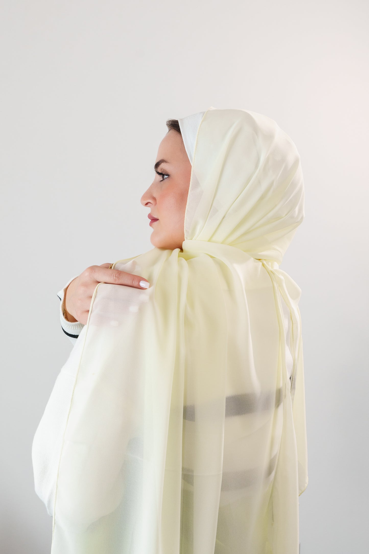 rectangle chiffon scarf
