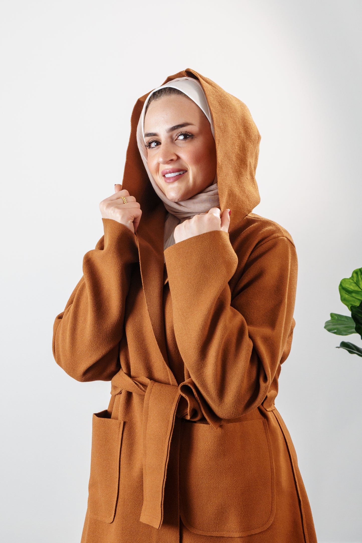 Women's Classic Long Wrap Coat