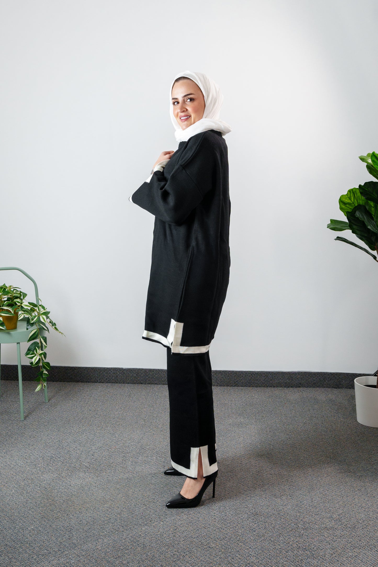 Women's Two-Piece Long Tunic Set