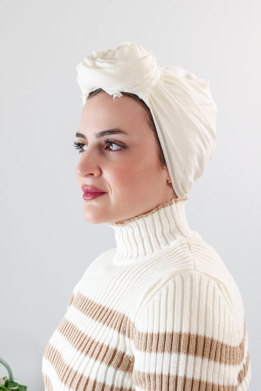 Turtle neck with v cut