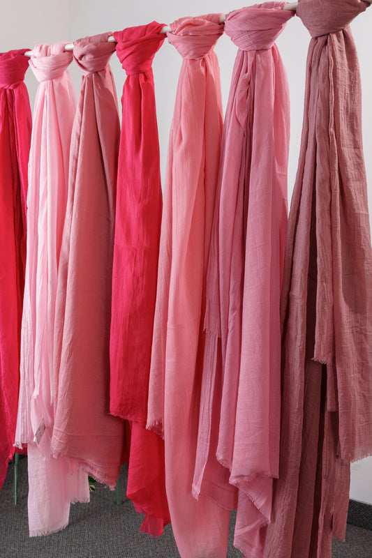 Women's Blush Blossom Shash Scarf