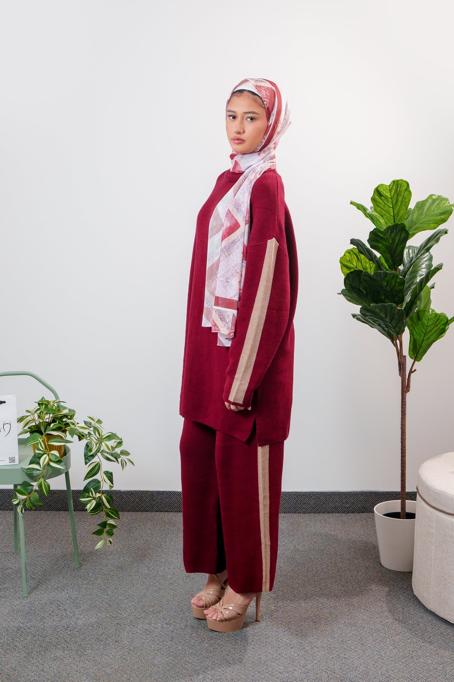 Knitwear two piece set