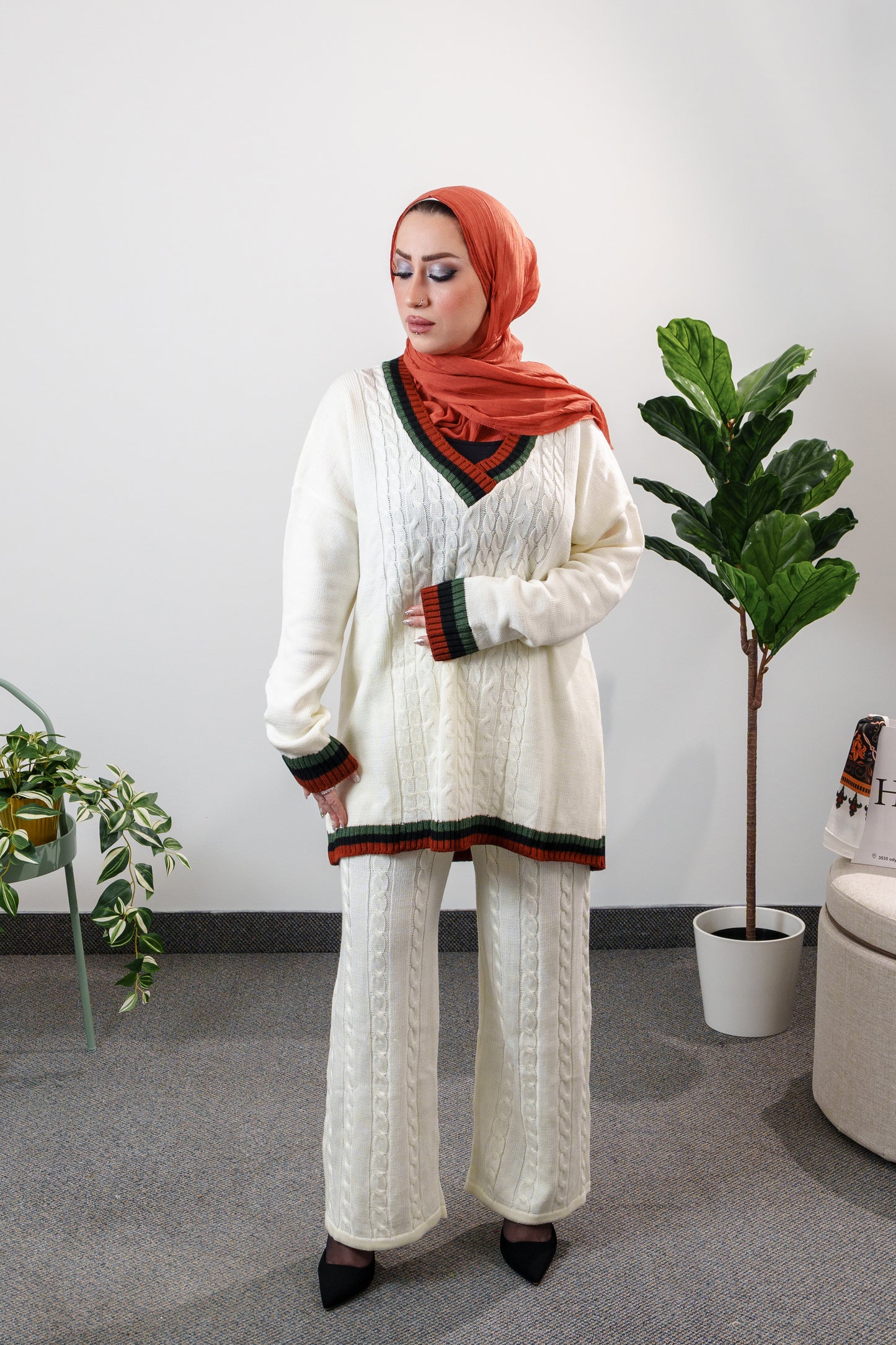 Knitwear Two Pieces set