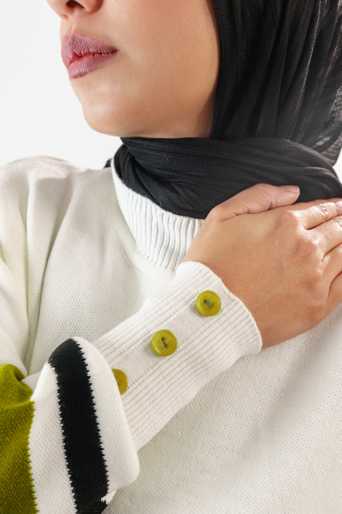Striped Knit Sweater