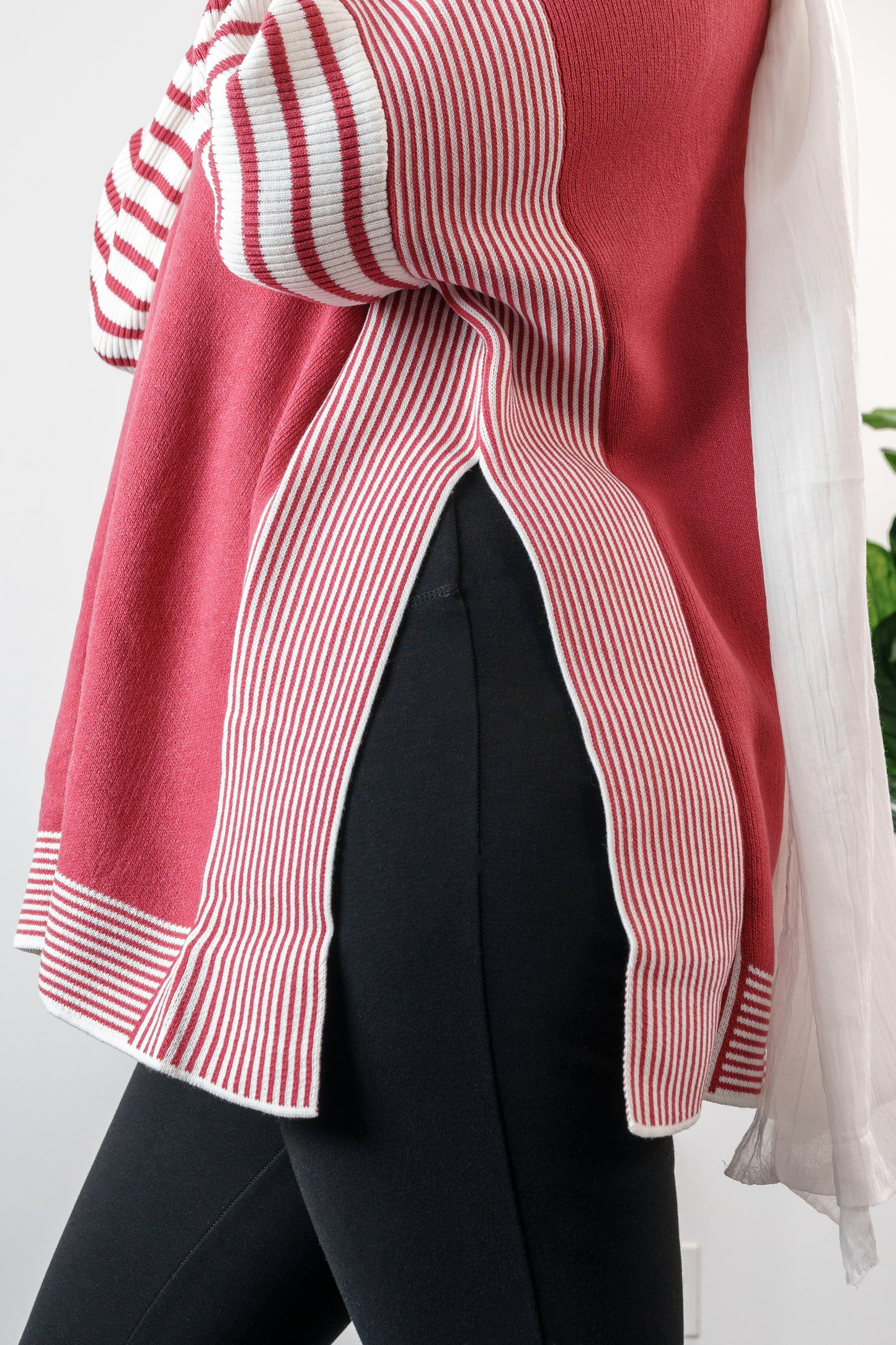 Striped Knit Sweater
