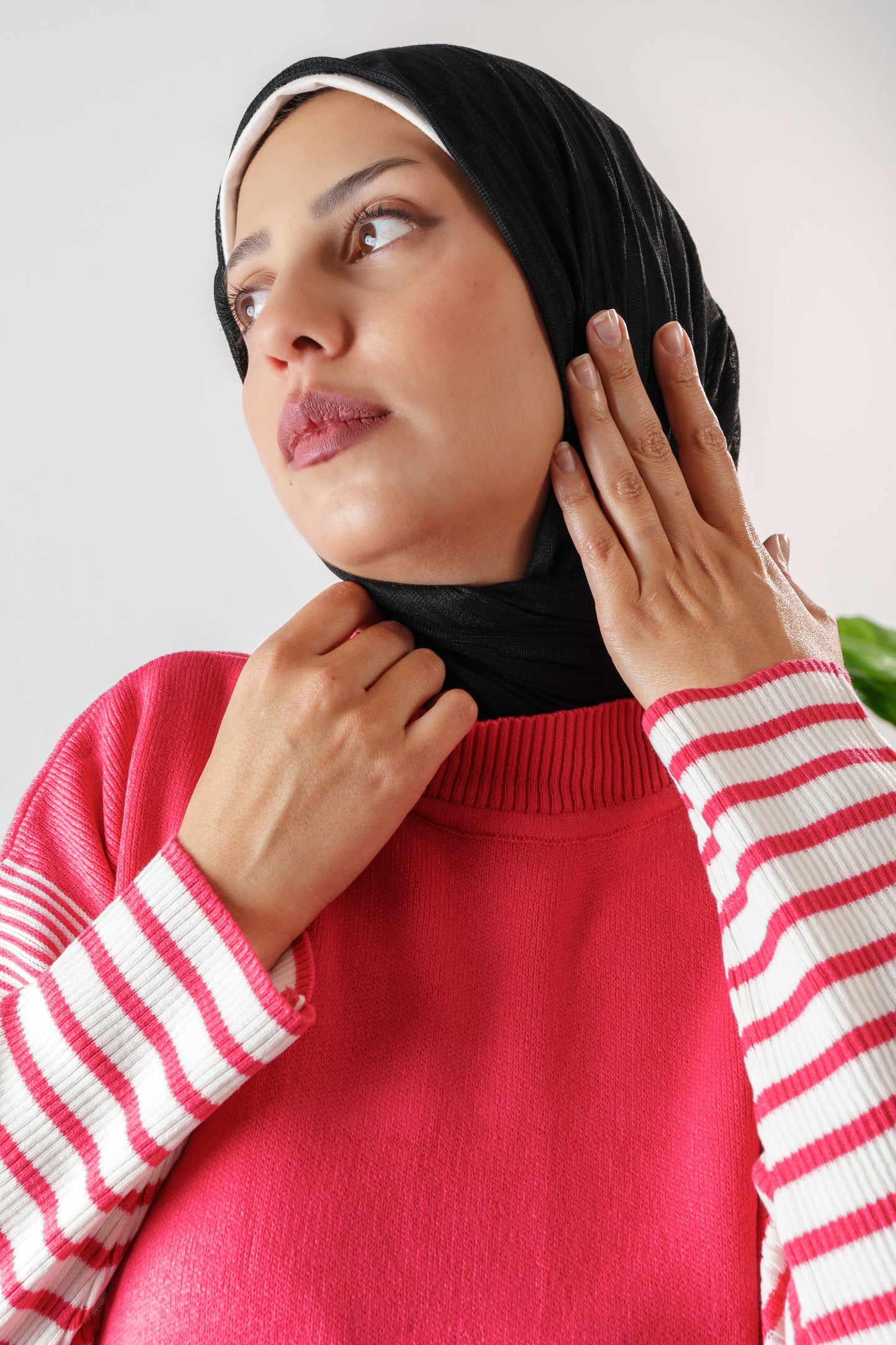 Striped Knit Sweater