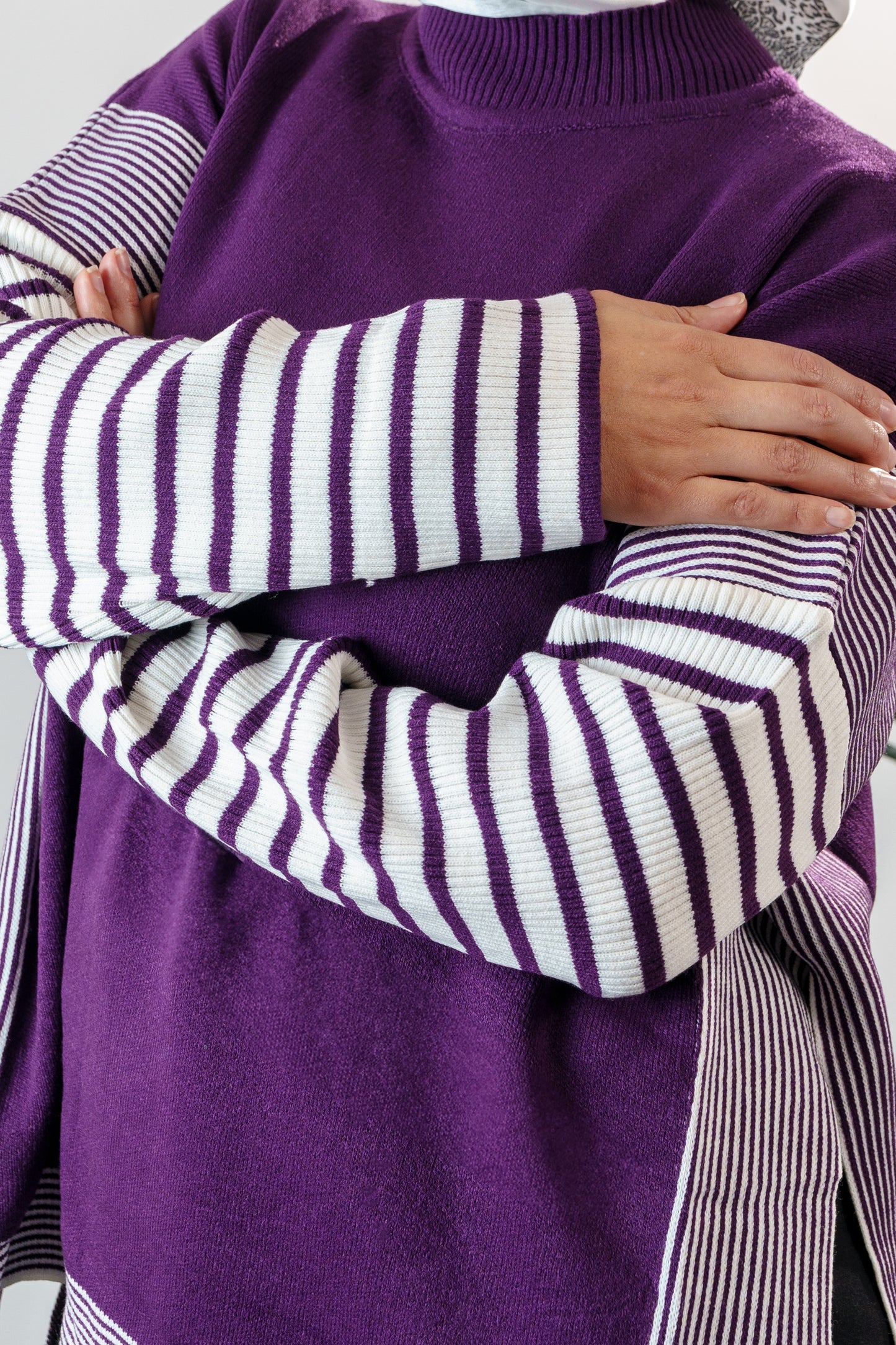Striped Knit Sweater