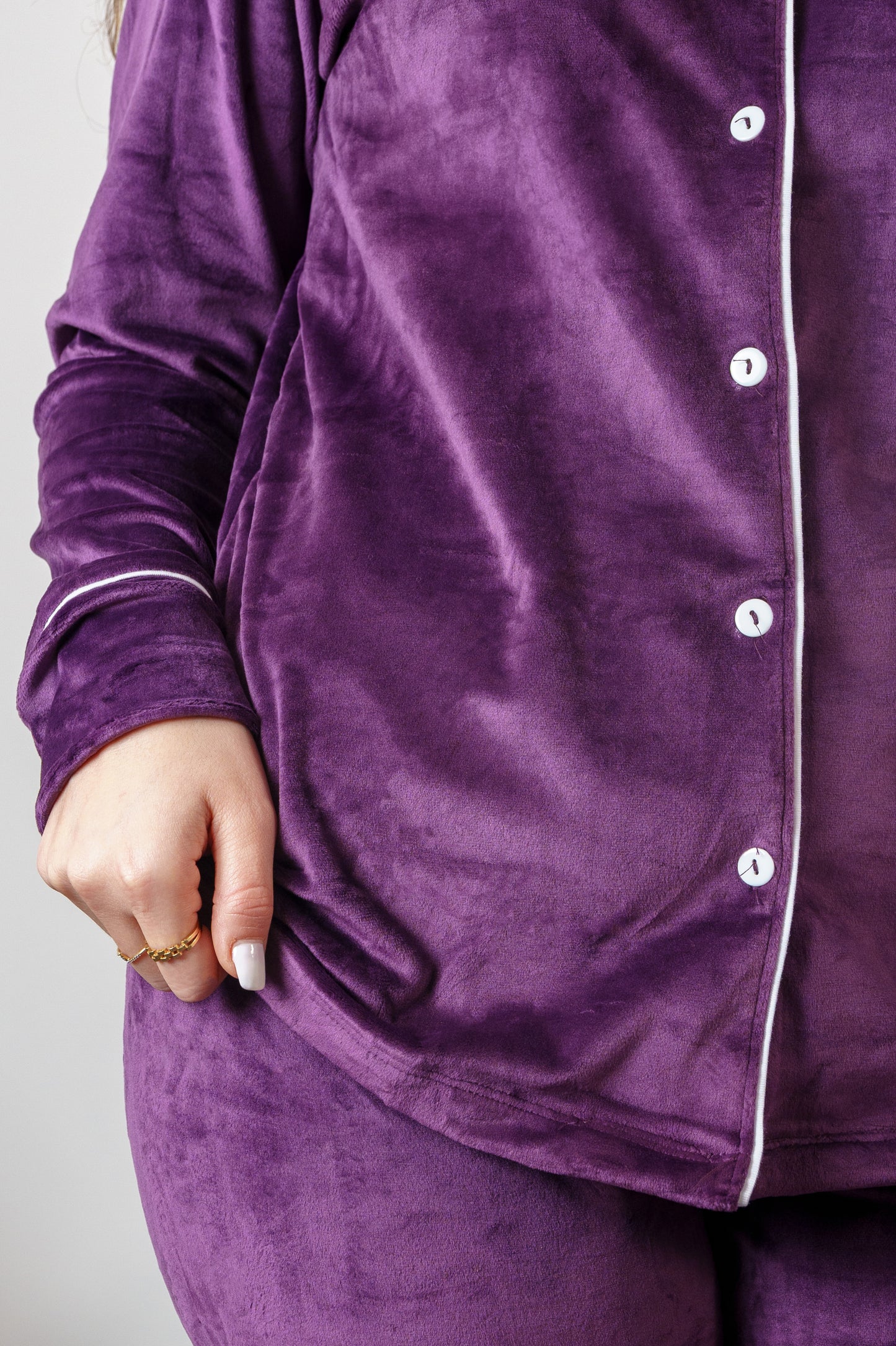 Women's Velour Pajama Set