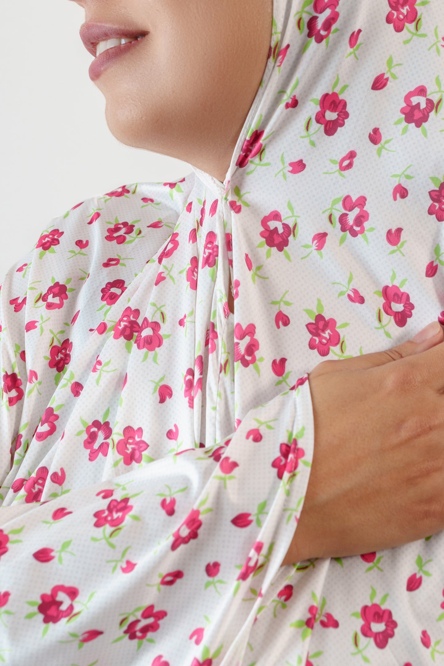 Women's Floral Printed Praying set