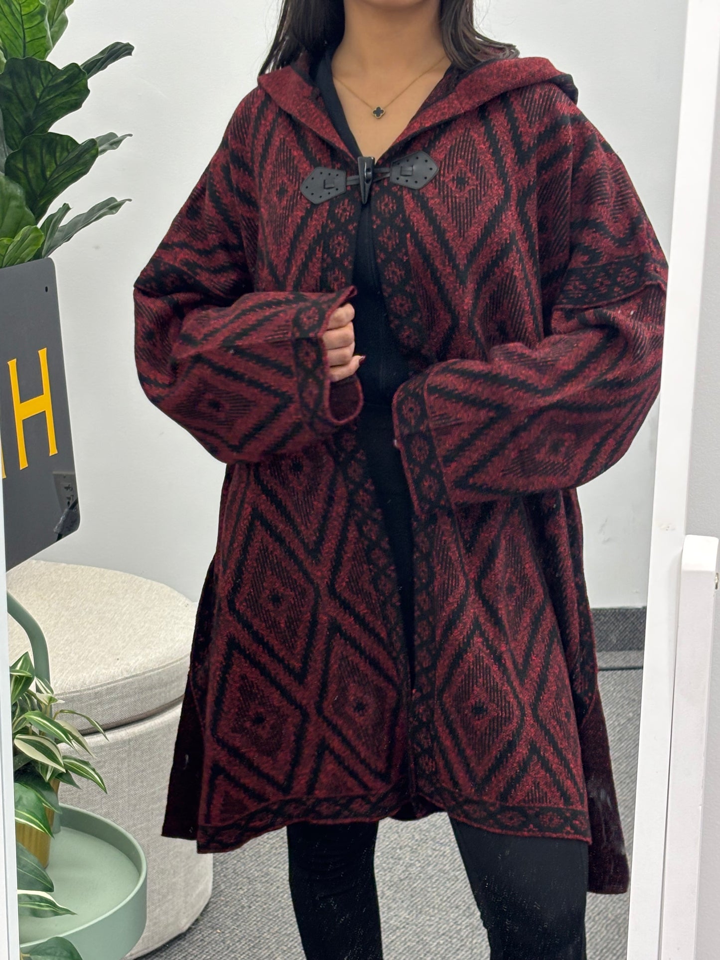 Open jacket 23006 knitwear