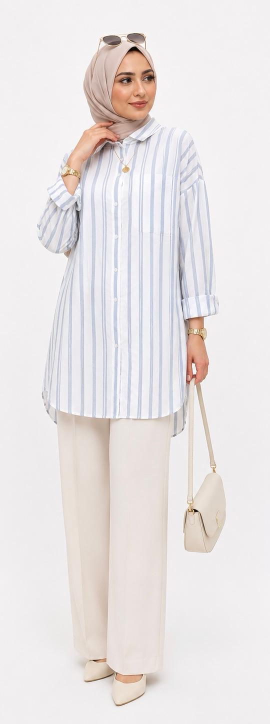 Stripe Tunic Shirt