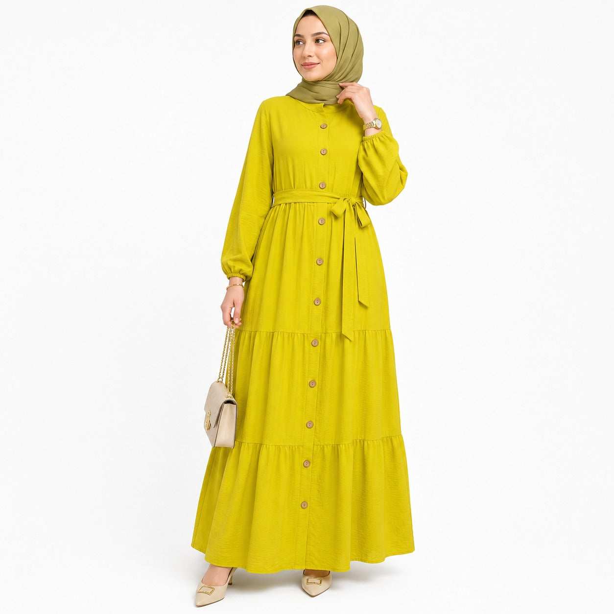 Tiered Maxi Dress
