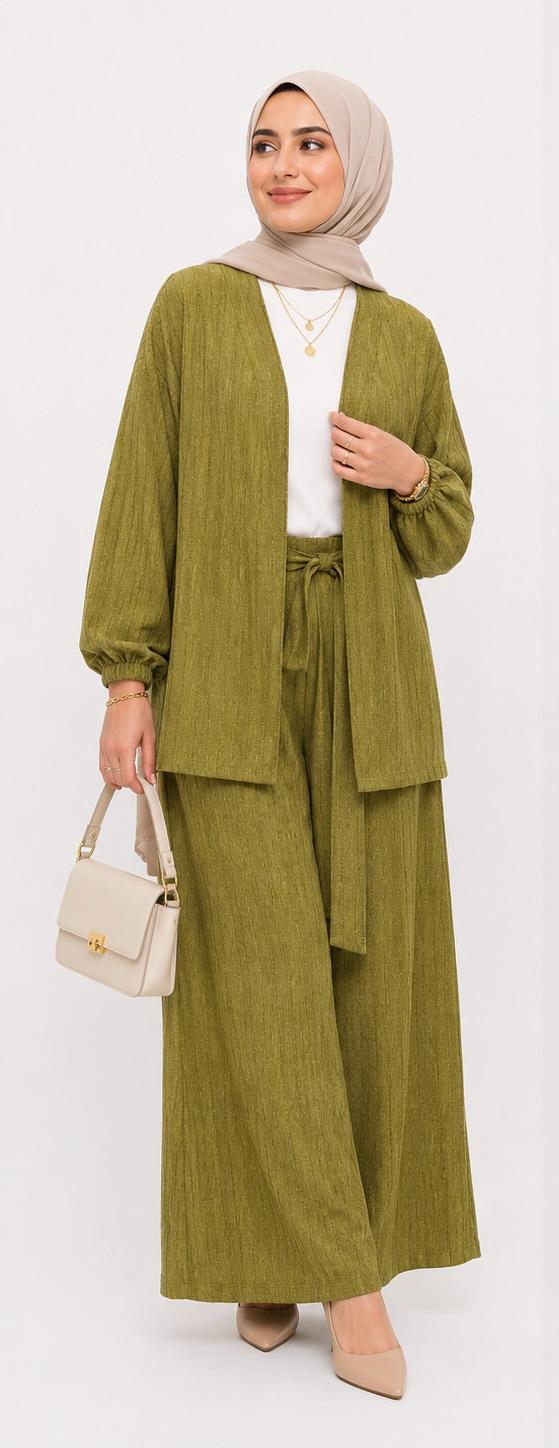 Crinkled Textured Co-Ord Set
