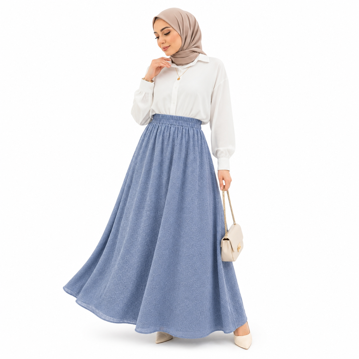 Grace Flow Maxi skirt