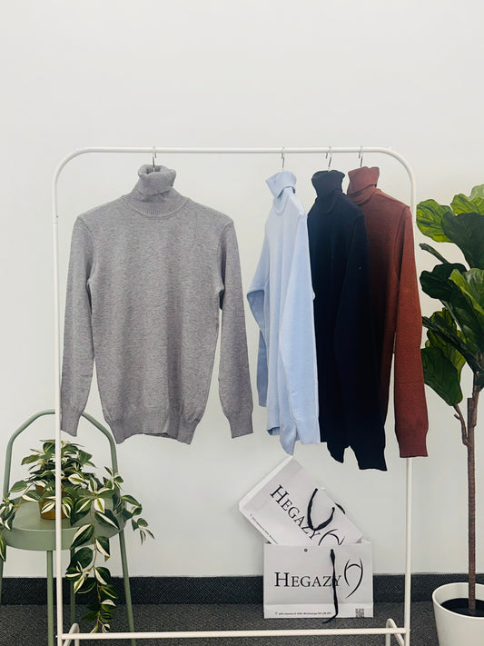 Pullover 1400 agena plain high collar