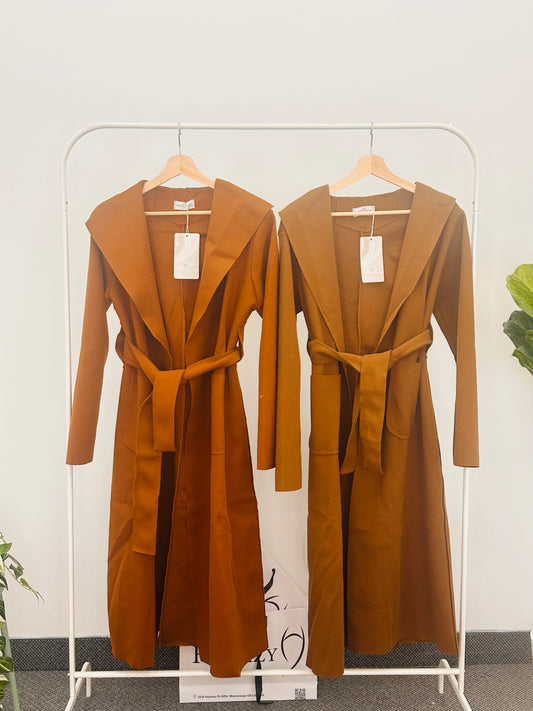 Long open jacket 3004 gogh ufinished