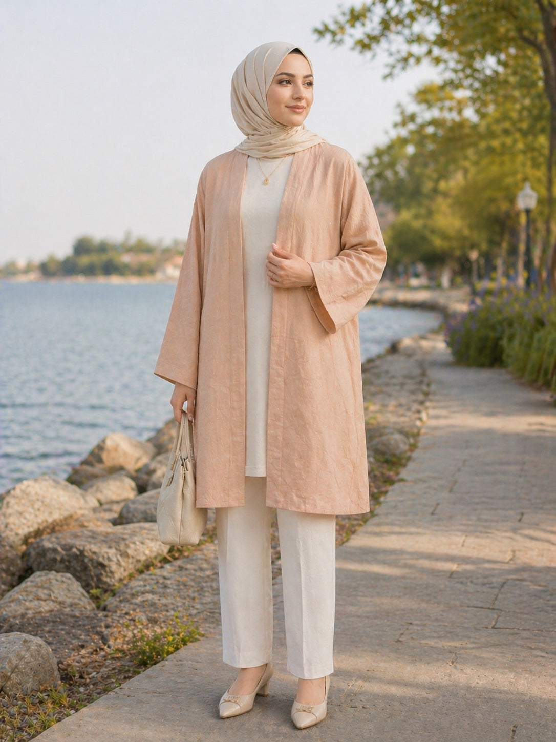 Soft Bloom Kimono