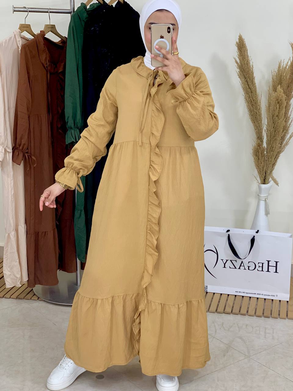Plain Linen Dress 101