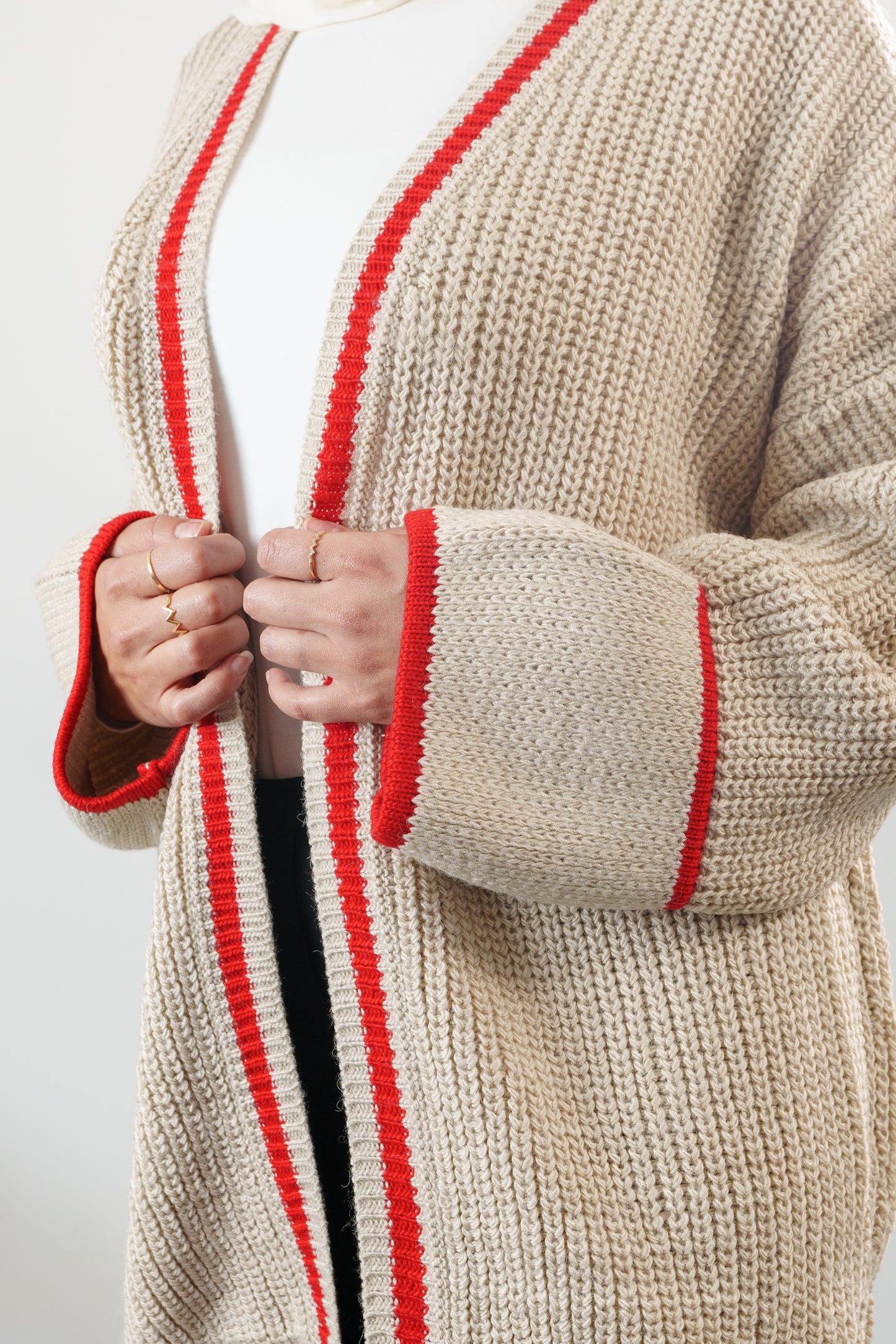 Gilet rayé