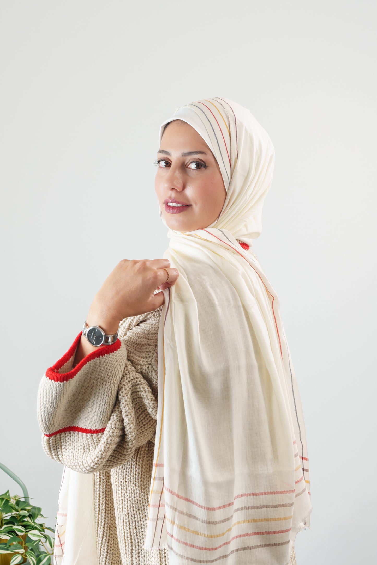 Gilet rayé