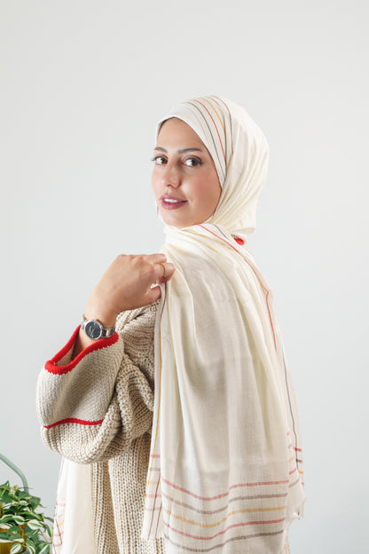 Gilet rayé