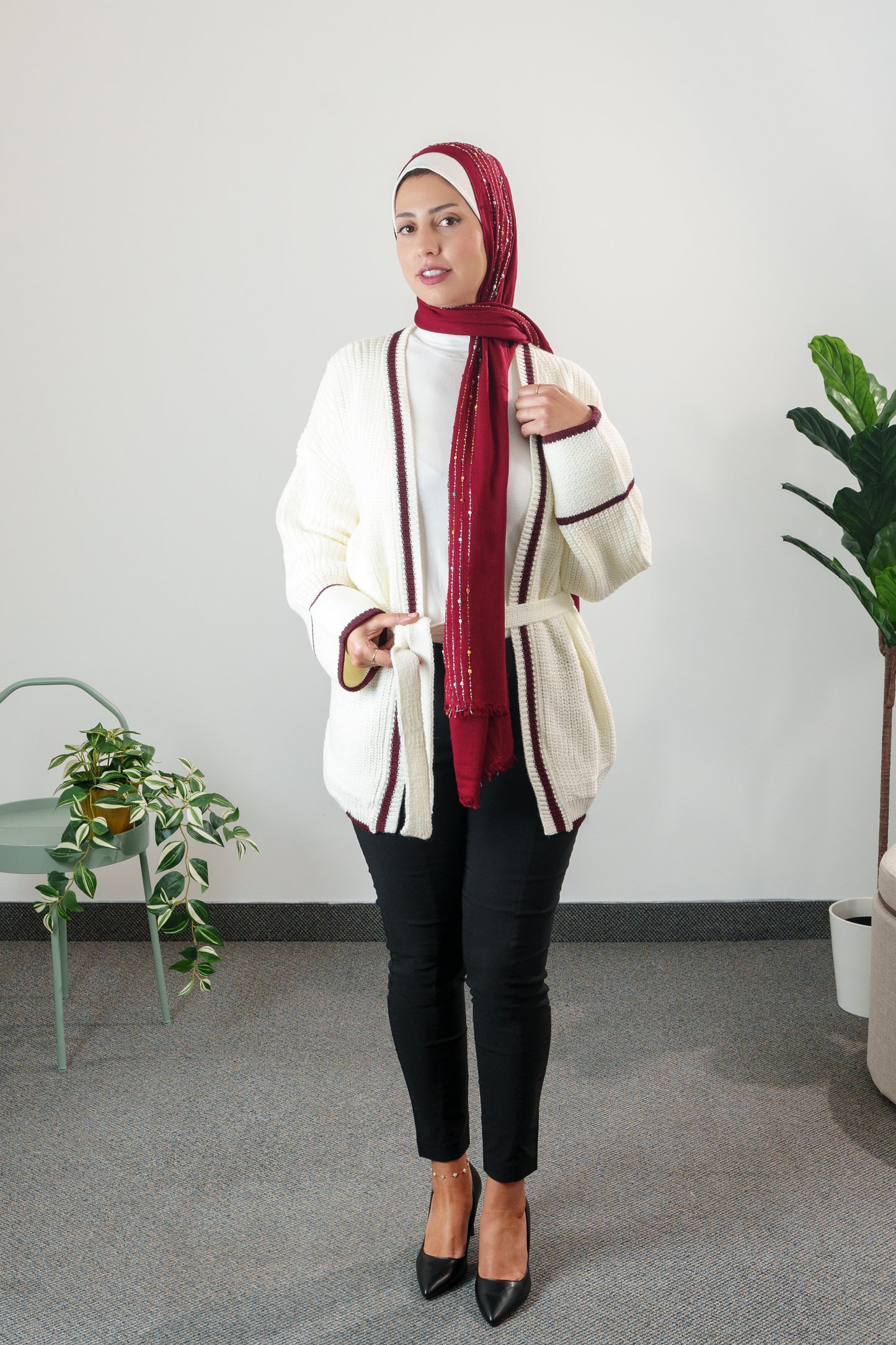 Gilet rayé