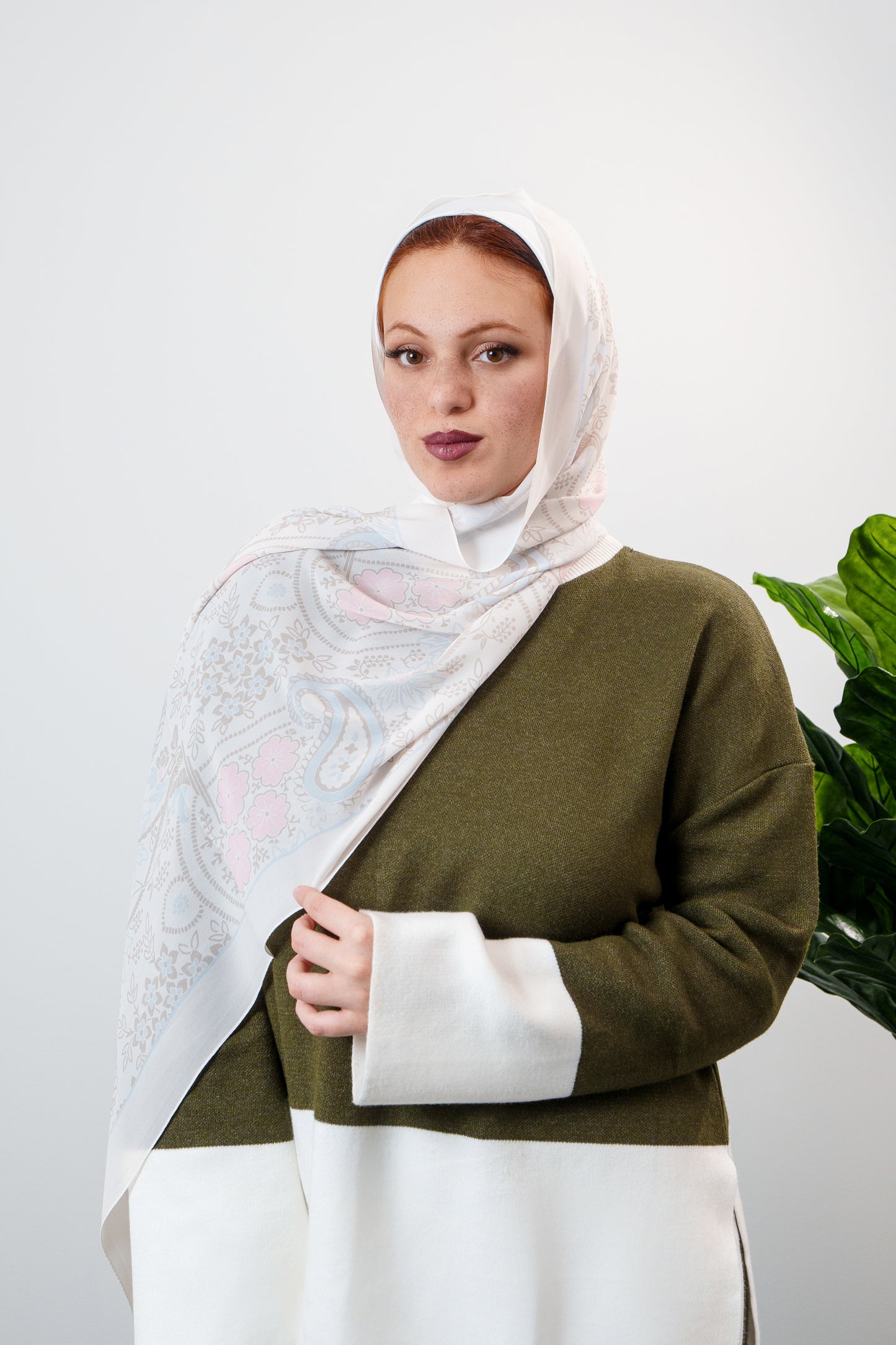 Ensemble col blanc