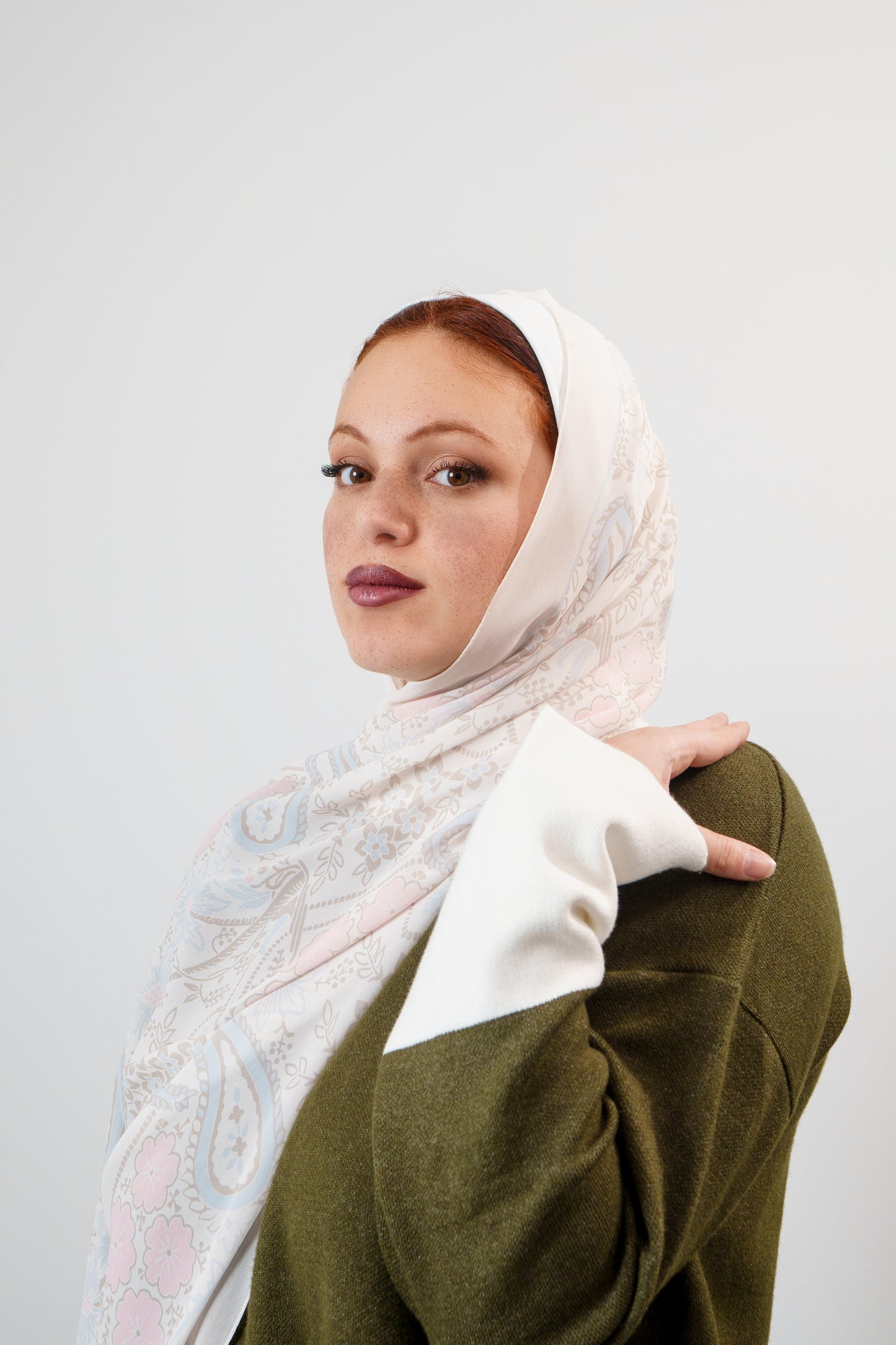 Ensemble col blanc