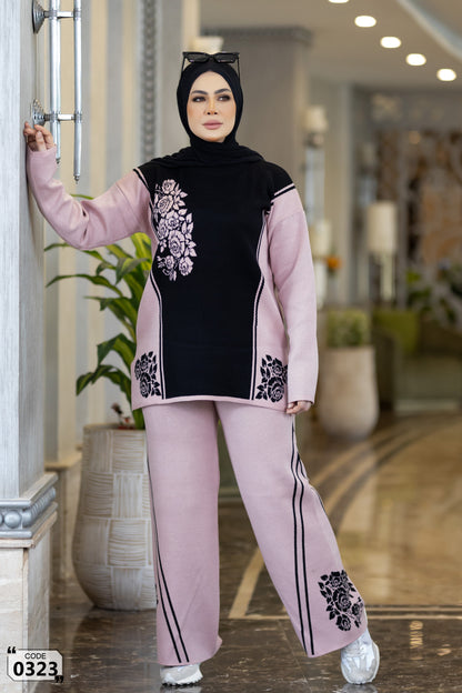 Floral Harmony Two-Piece Set