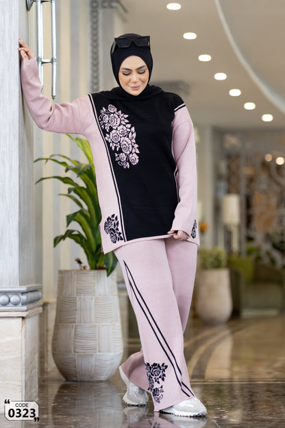 Floral Harmony Two-Piece Set