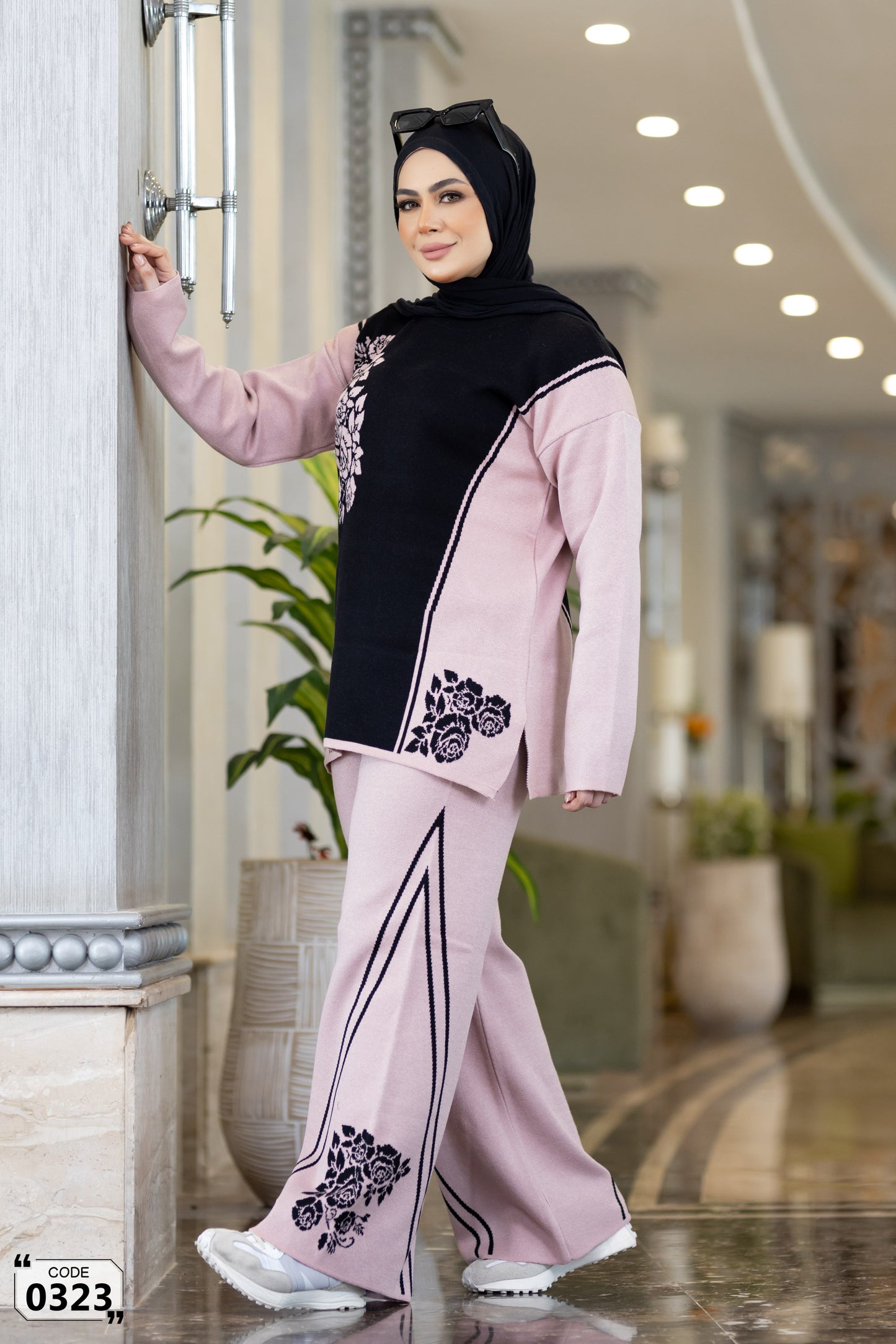 Floral Harmony Two-Piece Set