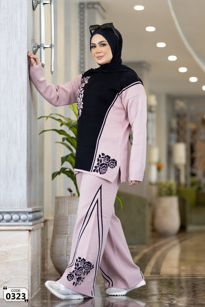 Floral Harmony Two-Piece Set