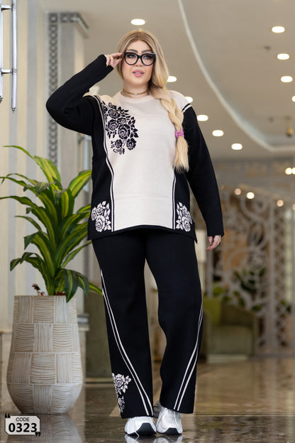 Floral Harmony Two-Piece Set