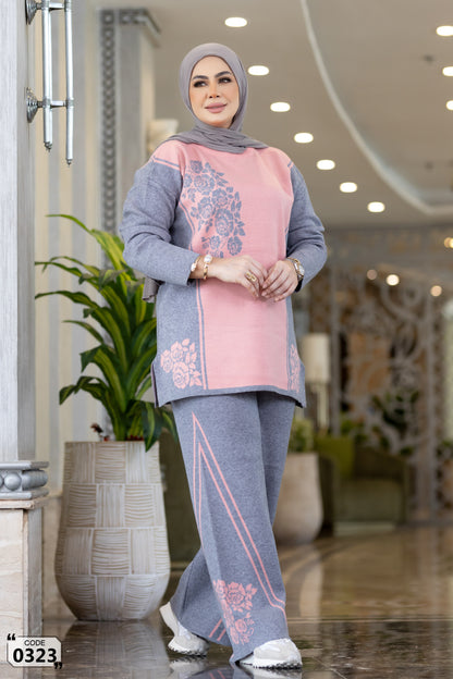 Floral Harmony Two-Piece Set